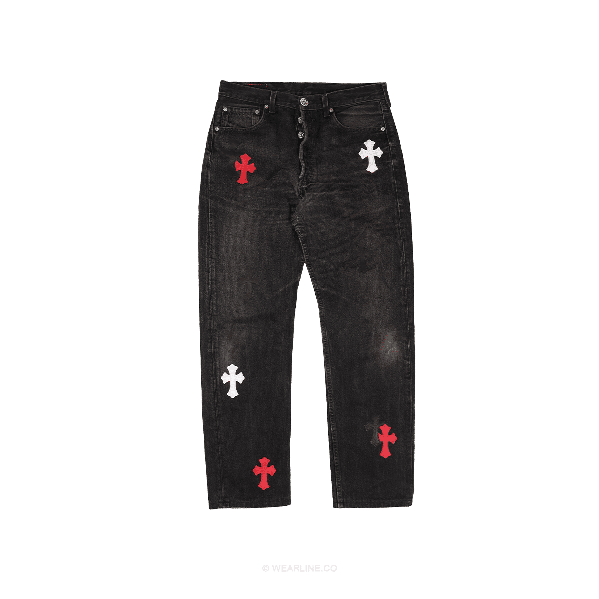 Chrome Hearts Jeans Levi's Red Cross Patch Denim | lupon.gov.ph